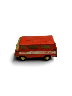 Tonka Emergency Van Toy Vehicle Rescue Display USA Vintage